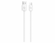 Aligator DAKA012 datový USB-C, 2A, 2m Datový kabel ALIGATOR 2A USB-C 2m, bílý