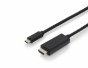 Digitus USB-C Adapterkabel USB-C > HDMI A, 4K @ 60HZ (schwarz, 2 Meter)