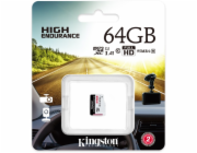 Paměťová karta Kingston High Endurance 64GB microSDXC