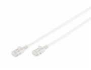 Digitus CAT 6 U-UTP slim patch cord, Cu, LSZH AWG 28/7, length 2 m, color Grey