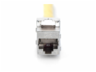 Digitus CAT 6A Keystone Modul, geschirmt mit Kabelmanager...