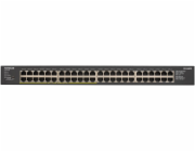 NETGEAR 48PT GIGE UNMANAGED SWCH W/POE+