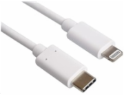 PREMIUMCORD Apple Lightning - USB-C USB nabíjecí a datový kabel MFi pro Apple iPhone/iPad, 0,5m