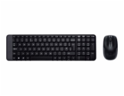 Logitech G MK220 klávesnice RF bezdrátový QWERTY US Mezinárodní Černá