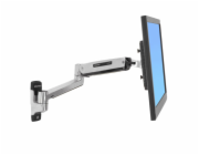 ERGOTRON LX Sit-Stand Wall Mount LCD Arm, Polished - flexibilní nástěnný držák pro minitory max. 42"