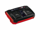 Einhell Power-X Twincharger 3 A (černá/červená)