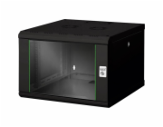 Digitus Nástěnná skříň Professional Unique Series - 600x600 mm (ŠxH) (černá, 7 rackových jednotek)