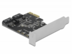 DeLOCK 2portová SATA PCI Express karta, adaptér