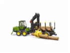 Bruder Přepravník na dřevo JOHN DEERE