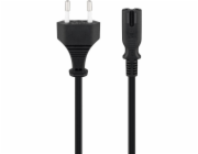napájecí kabel goobay, zástrčka Euro do dvojité zásuvky