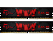Paměť G.Skill Aegis, DDR4, 16 GB, 2400 MHz, CL17 (F4-2400C17D-16GIS)