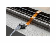 Fensterdurchführung Ultra-Slim, RJ45, Kabel