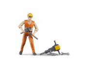 Bauarbeiter mit Zubehör, Spielfigur