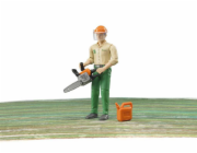 Forstarbeiter mit Zubehör, Spielfigur