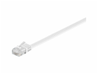 Goobay Flat patch kabel U / UTP kat.5e 5m bílý (93361)