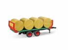 BRUDER Ballentransportanhänger  (mit 8 Rundballen)