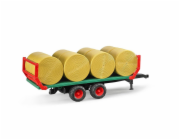 BRUDER Ballentransportanhänger  (mit 8 Rundballen)