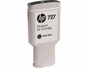 HP Matná černá inkoustová kazeta DesignJet č. 727 (C1Q12A)