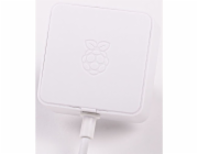 Raspberry Pi Oficiální bílý zdroj 5.1A/3A (bílý, volně prodejný)