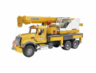 Bruder Nákladní auto MACK Granit  jeřáb LIEBHERR