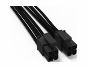 být zticha! CC-4420 4+4 ATX/EPS kabel pro modulární zdroje - černý