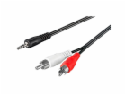 audio kabel goobay 3,5 mm > stereo cinch