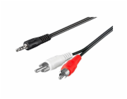 audio kabel goobay 3,5 mm > stereo cinch