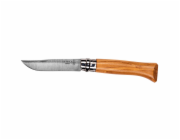Opinel kapesni nuz c. 08  v drev.boxu vc. etui, oliv.drevo