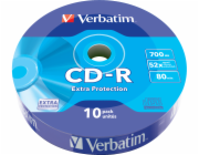 VERBATIM CD-R 700MB, 52x, wrap 10 ks