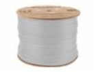 LANBERG LAN KABEL CAT.7 SFTP 305M PEVNÝ CU LSZH ŠEDÝ CPR ...