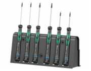 WERA 2052/6 sada sroubováku pro elektroniku + Rack
