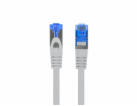 LANBERG Patch kabel CAT.6A FTP LSZH CCA 1.5M šedý Fluke P...