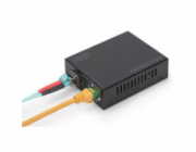DIGITUS Professional Gigabit PoE media converter, RJ45 / SFP, PSE