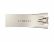 Flashdisk Samsung BAR Plus 128GB, USB 3.1, kovový, stříbrný 45020229