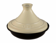 Staub Tajine hrnec 28cm kulaty  kremovy litina