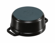 Staub Cocotte 12cm kulaty černý litina