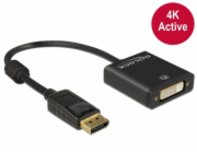 ADAPTER DISPLAYPORT(M) 1.2->DVI(24+5)(F) 4K Active