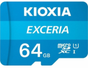 KIOXIA Exceria microSD card 64GB M203, UHS-I U1 Class 10
