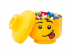 LEGO úložná hlava "Silly", velká, úložná krabice"