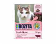 BOZITA Hovězí v omáčce - mokré krmivo pro kočky - 370g