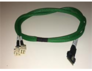 Broadcom - Interní kabel SAS - Slim SAS (SFF-8654) (M) do Mini SAS HD (SFF-8643) - 1 m - NVMe připojení