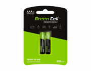 Baterie Green Cell AAA / R03 800mAh 2ks.