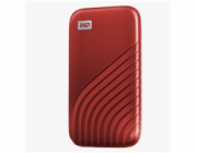 SanDisk WD My Passport SSD externí 1TB , USB-C 3.2 ,1050/1000MB/s R/W PC & Mac ,Red