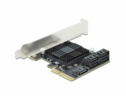 DeLOCK PCIe 5P SATA x4 LP, karta rozhraní