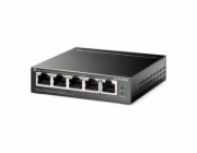 Switch TP-Link TL-SG105PE Easy Smart, 5x GLAN, 4x PoE+, 30W