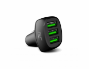 Green Cell PowerRide 54W 3xUSB 18W nabíječka do auta s technologií rychlého nabíjení Ultra Charge