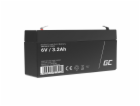 Green Cell AGM VRLA 6V 3.2Ah maintenance-free battery for...