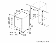 Bosch SPV2IKX10E Vestavná myčka