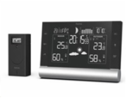 Hama 00186418 Meteostanice Black Line Plus černá