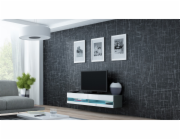 Cama RTVVIGO180N s/b televizní stolek/nábytek k multimediálnímu vybavení 2 police/polic